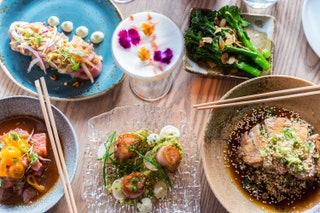 Mommi    Best for a night out with your palsDish to order tempura fish and chips   This latenight drinking and dining...