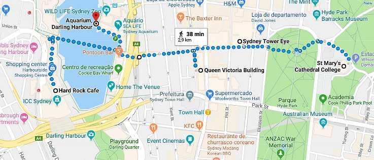 roteiro em Sydney - Roteiro de 3 dias em Sydney (+ 1 dia de bate e volta para Blue Mountain)
